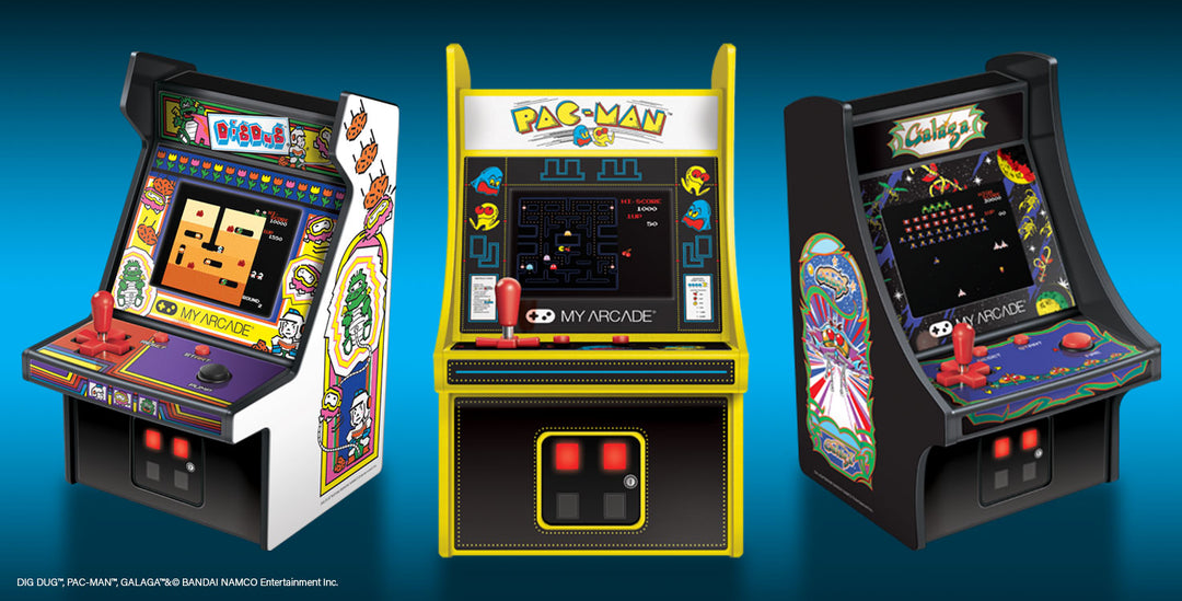 My Arcade® Brings Range of Highly Collectible Table-Top Arcade Machines and Portable Handhelds to European Gamers