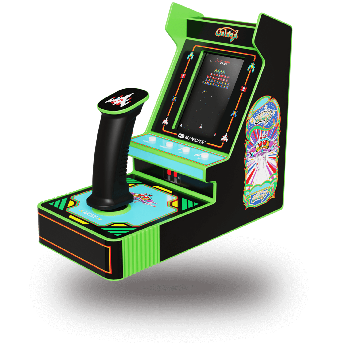 Galaga Joystick Player My Arcade